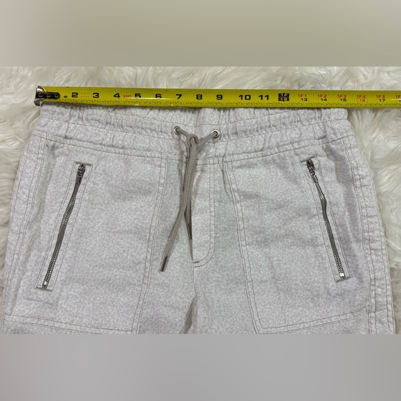 NWOT Athleta Cabo Linen Joggers Micro Cheetah Print - Picture 16 of 16